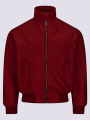 Men's Vintage Classic Retro Scooter Harrington Jacket - 1970'S Bomber Mod Skin Tartan Lining Trendy Coat