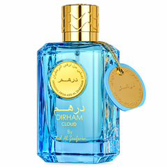 Ard Al Zaafaran Dirham Cloud EDP 100ml perfume bottle, front view. Image 1 of 3.