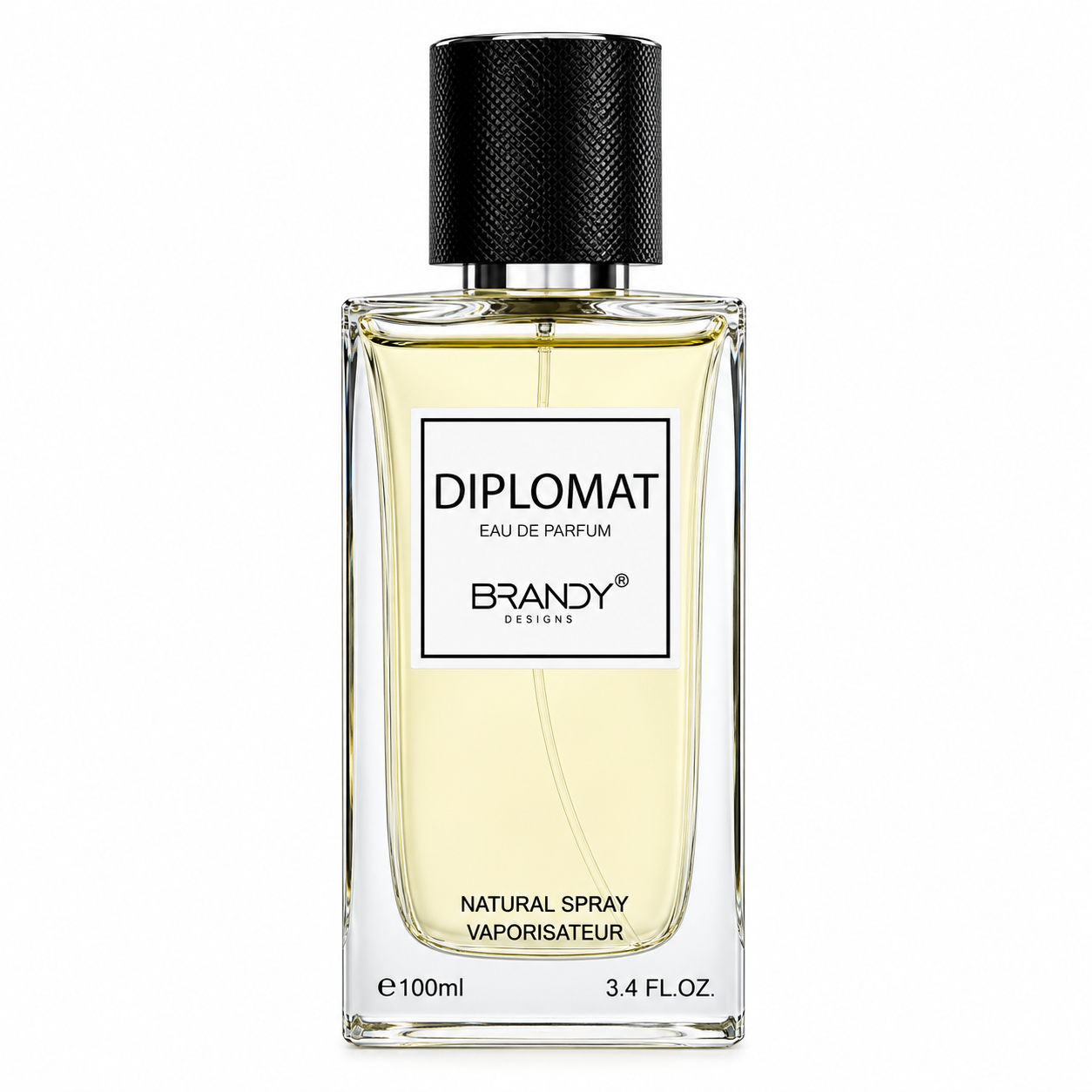 Diplomat Eau de Parfum 100ml for Men, brandy-inspired bottle. Image 1 of 3.