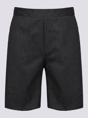 Boys Pull Up School Uniform Shorts Kids Half Elastic Waist Summer Pull On Short