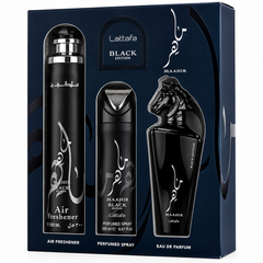 Maahir Black 3Pcs Gift Set By Lattafa - Image 2
