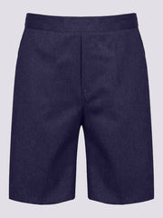 Boys Pull Up School Uniform Shorts Kids Half Elastic Waist Summer Pull On Short