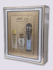 Turab Al Dhahab 3 Piece Gift Set Collection Ard Al Zaafaran