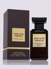 Vanille En Tobacco Eau De Parfum 80ml Fragrance World