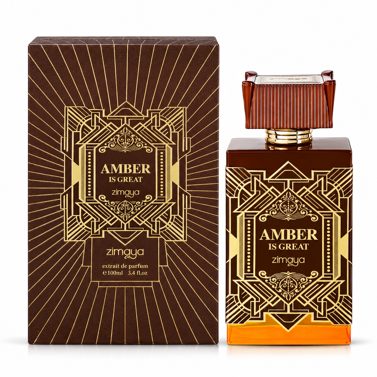 Amber Is Great Eau de Parfum 100ml By Zimaya