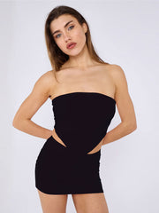 Slinky Bandeau Crop Top & Skort Co-ord