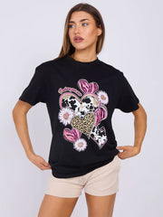 I Adore You Graphic Printed T-Shirt