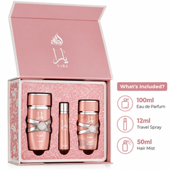 Yara Pink 3Pcs Gift Set By Lattafa - Image 2