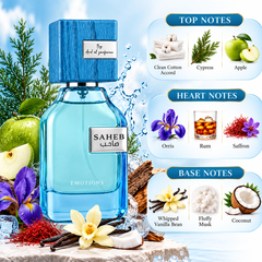 Saheb Emotions EDP 70ml Ard Al Zaafaran Perfume Spray, product image 3 of 3