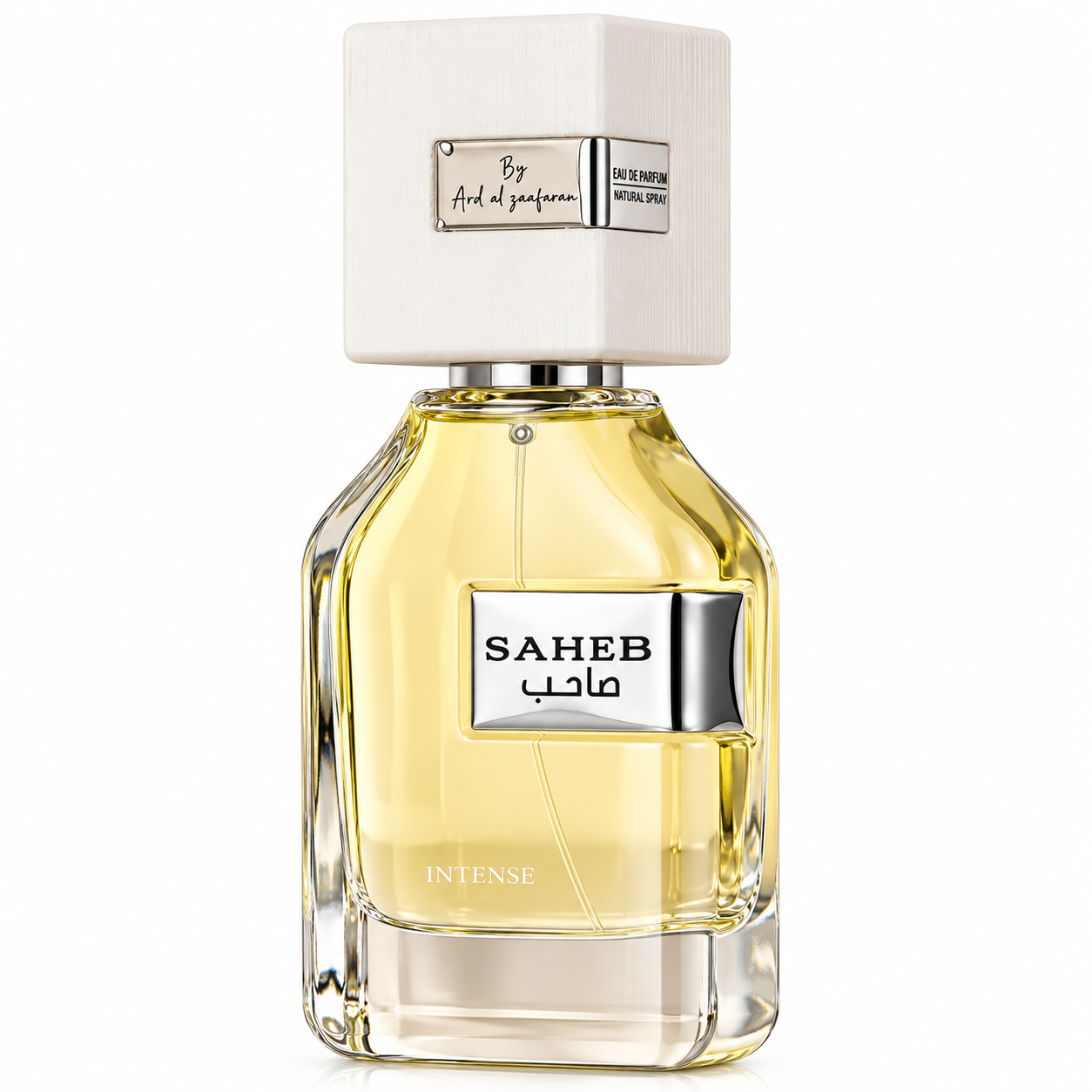 Saheb Intense EDP 70ml by Ard Al Zaafaran, elegant men's fragrance, bottle 1 of 3.