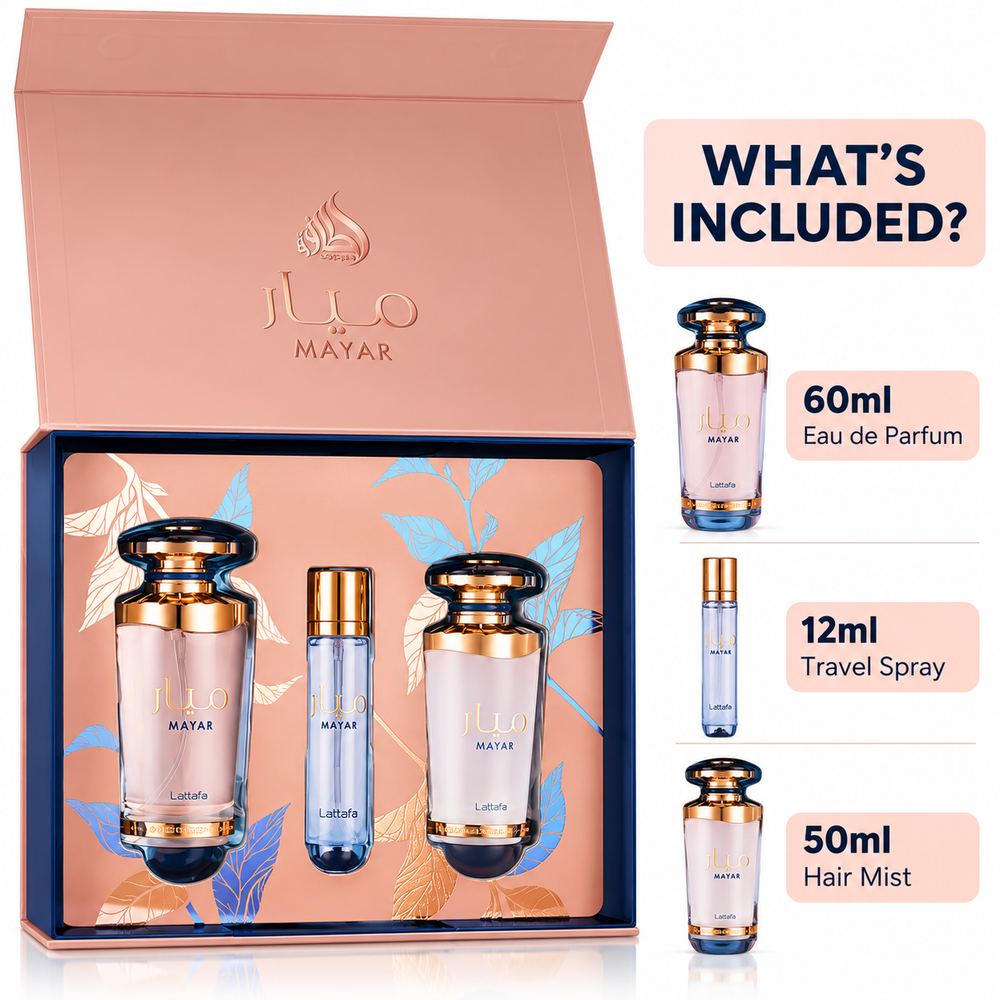 Mayar 3Pcs Gift Set By Lattafa - Image 2