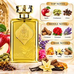 Al Dirgham Limited Edition EDP 100ml by Ard Al Zaafaran, elegant bottle, third product view.