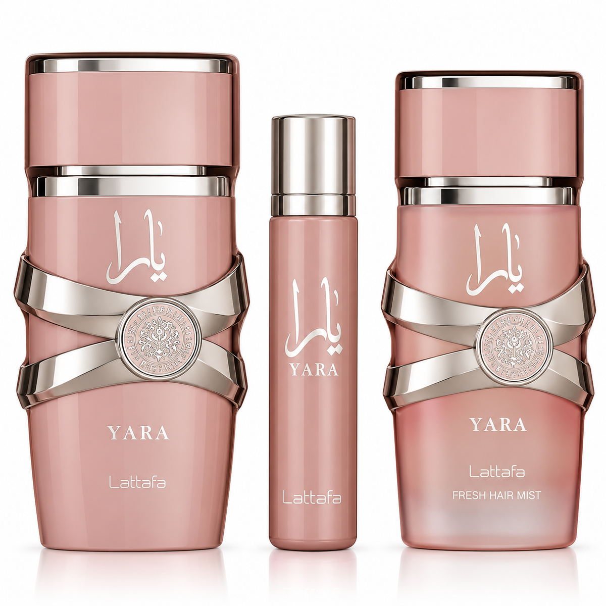 Yara Pink 3Pcs Gift Set By Lattafa - Image 1