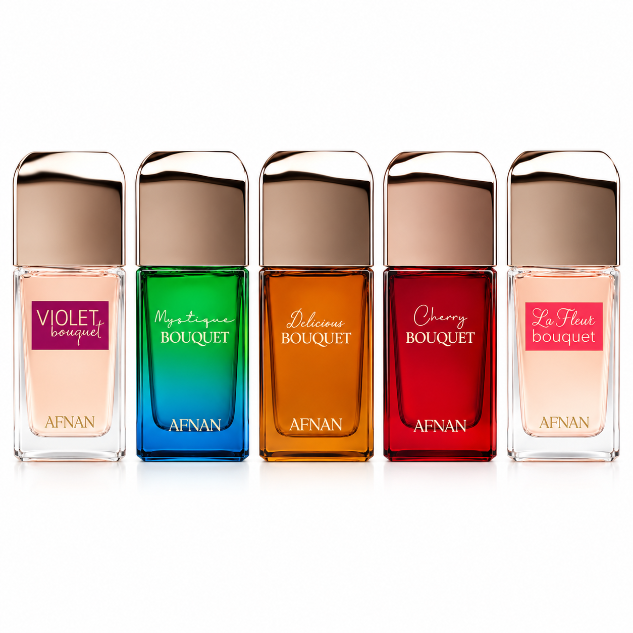 Bouquet Collection Travel Set 5x 20ml By Afnan