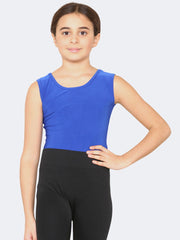 Girls Nylon Stretch Sleeveless Leotards Ballet Dance Bodysuit - Grunge Wear