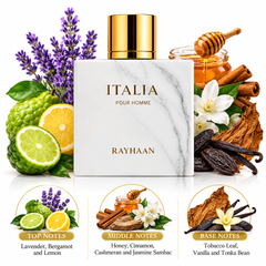 Italia Pour Homme Eau de Parfum 100ml By Rayhaan
