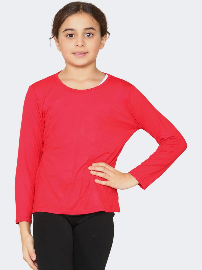 Kids Round Neck Long Sleeve T-Shirt - Grunge Wear