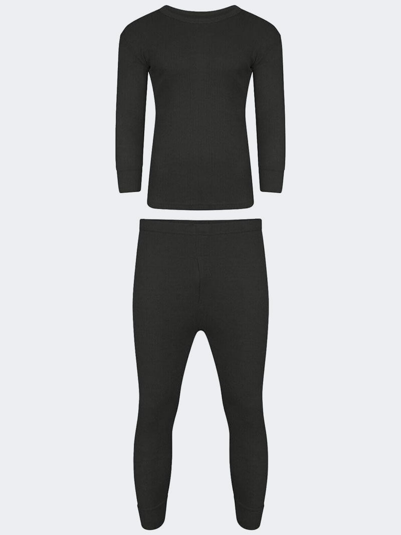 Kids Thermal Long Sleeve Top Long Johns Bottom Pants – Grunge Wear