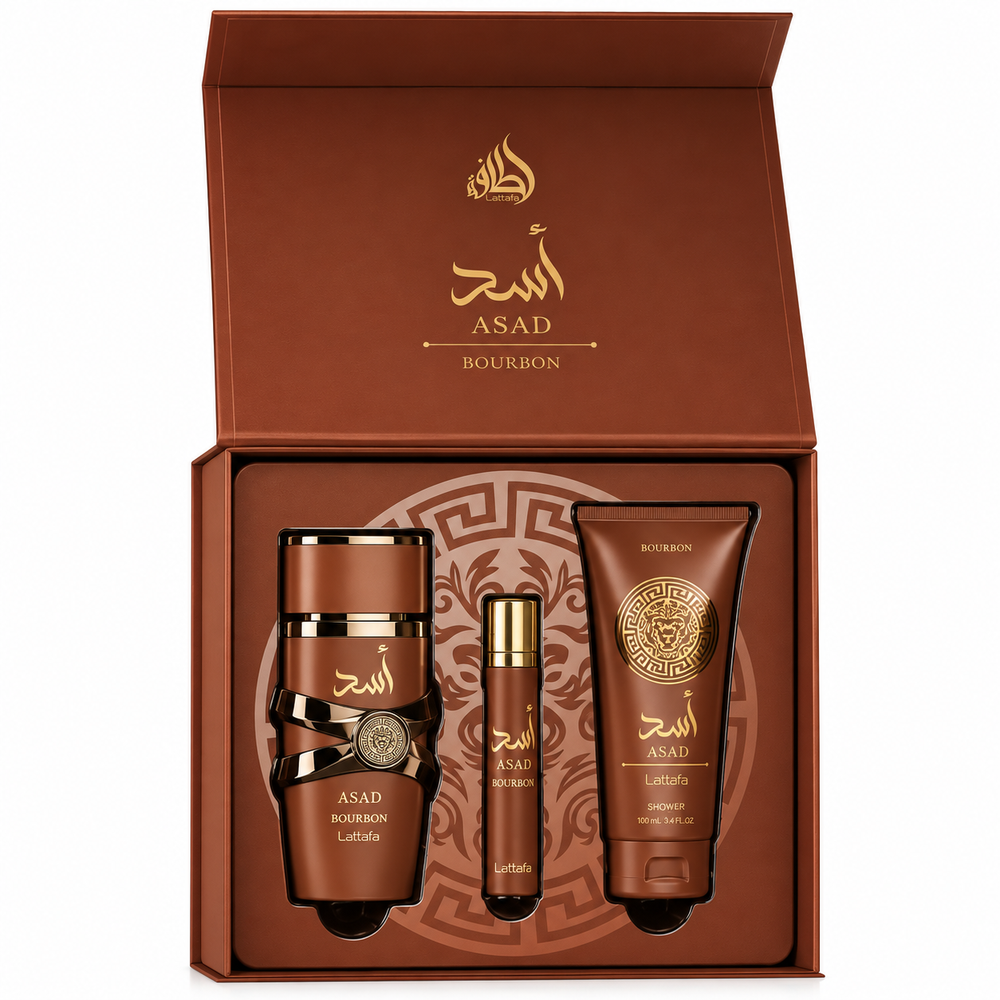Asad Bourbon 3 Pcs Gift Set By Lattafa - Image 2