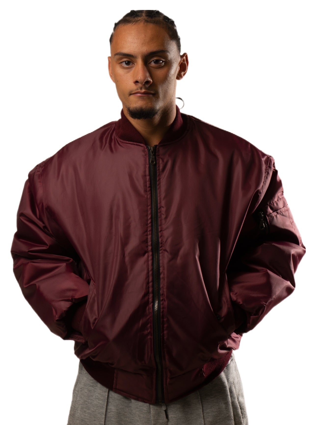 Men's Classic A1 Bomber Jacket Waterproof Military Coat