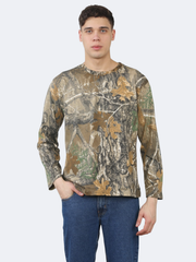 Mens Jungle Printed Long Sleeve T-Shirts