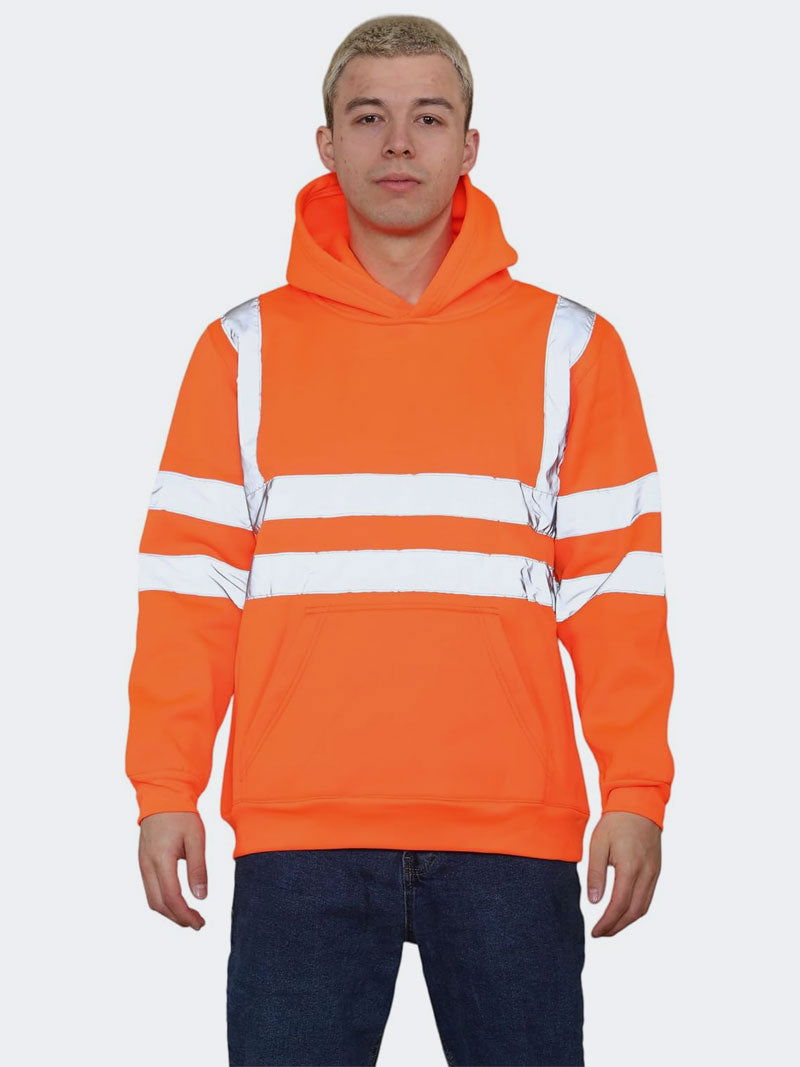 Men Safety Work Jumper Hoodie - Grunge Wear