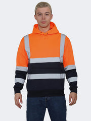 Men Safety Work Jumper Hoodie - Grunge Wear