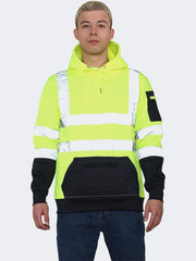 Men Safety Workwear Pullover Hoodie Sweatshirts - Grunge Wear