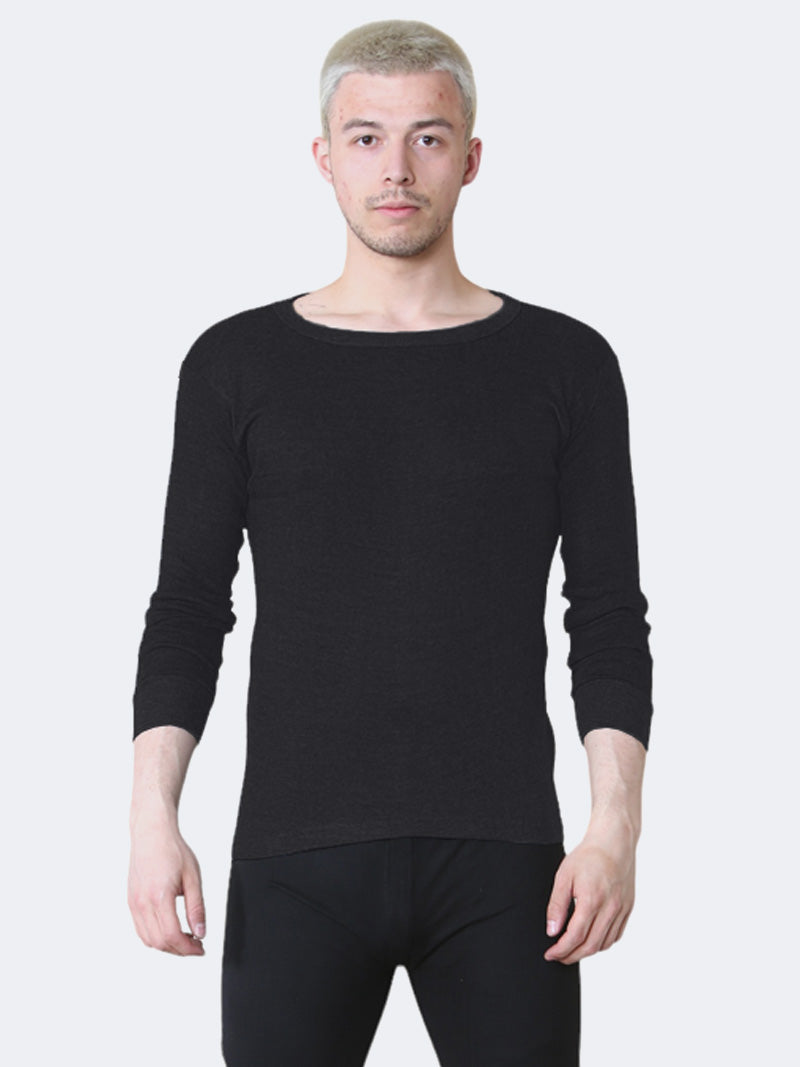 Men Thermal  Long Sleeve T-Shirts - Grunge Wear