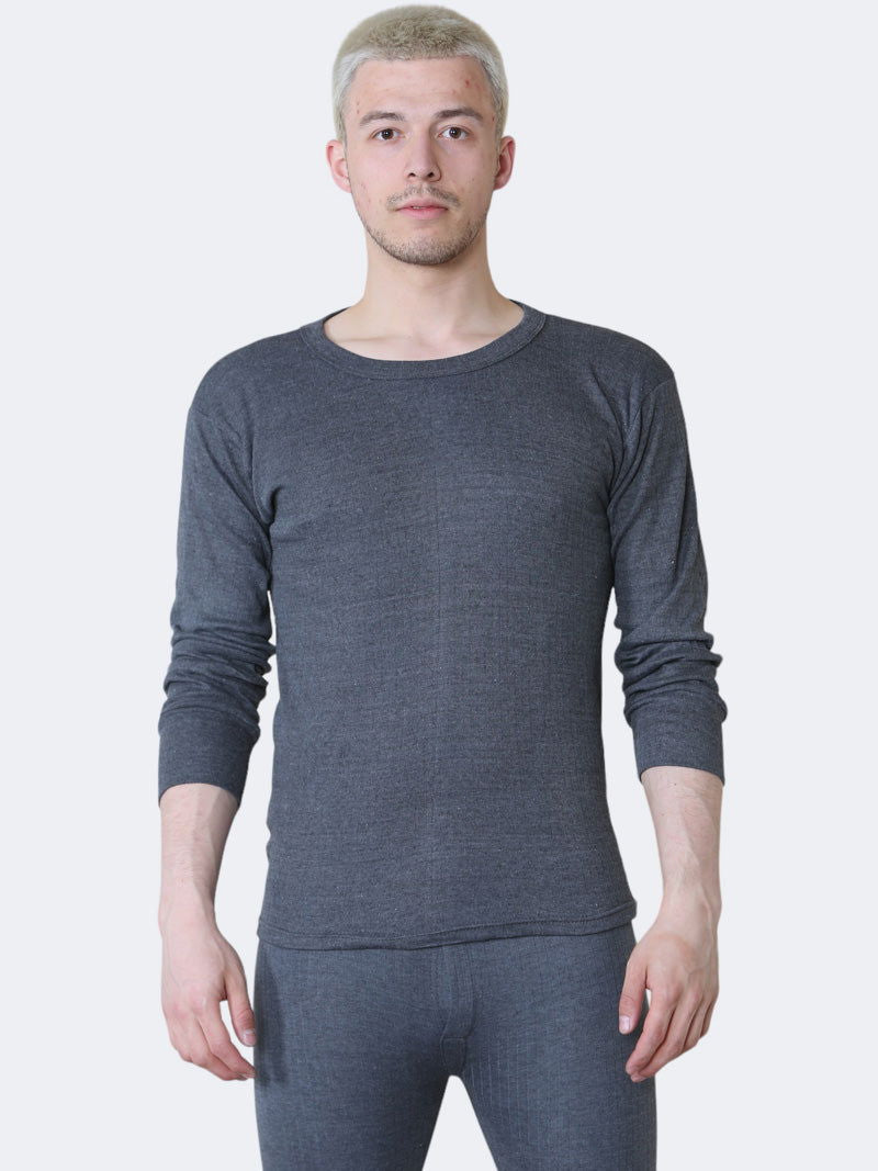 Men Thermal  Long Sleeve T-Shirts - Grunge Wear