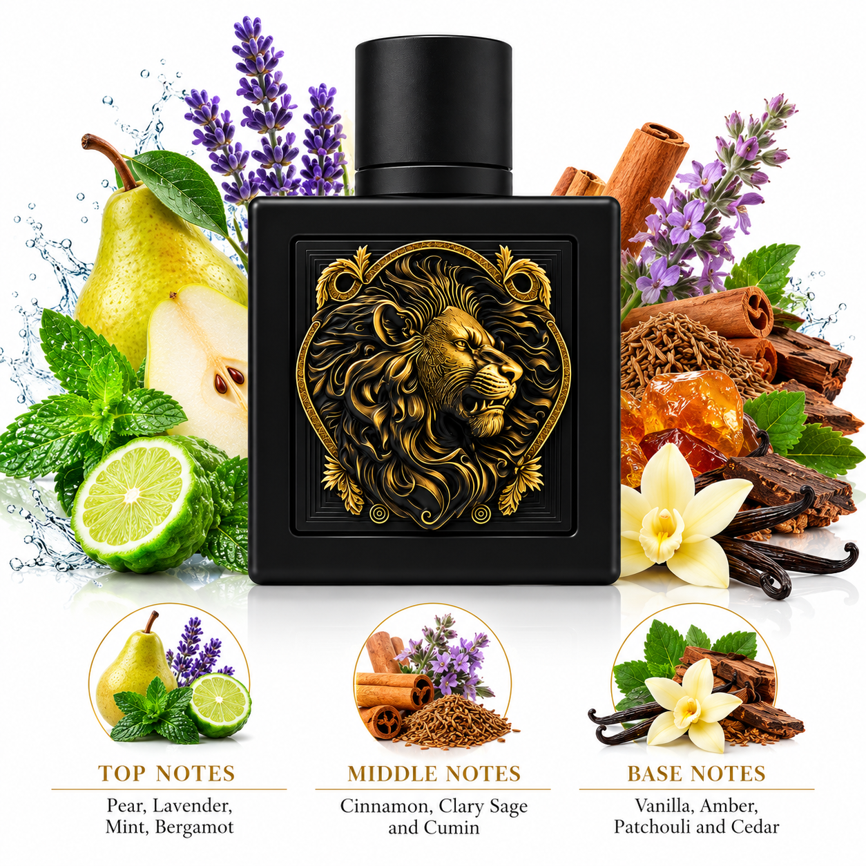 Lion For Him Eau de Parfum 100ml By Rayhaan