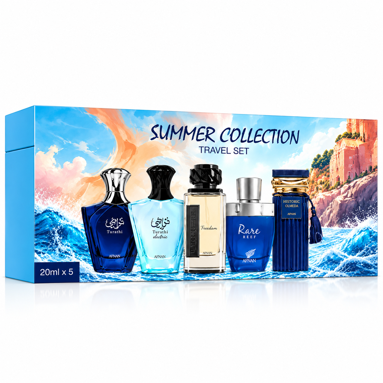 Summer Collection Travel Set 5x 20ml By Afnan