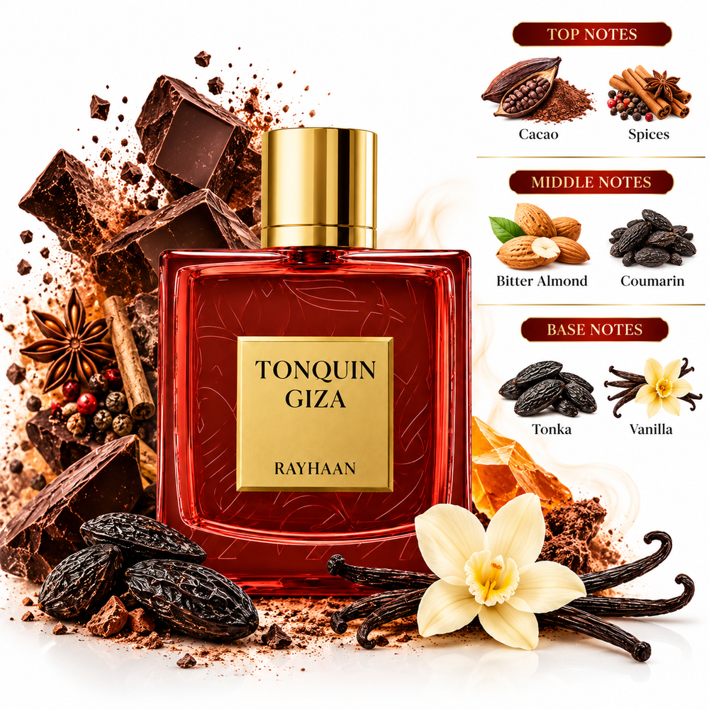 Tonquin Giza Eau de Parfum 100ml By Rahyaan