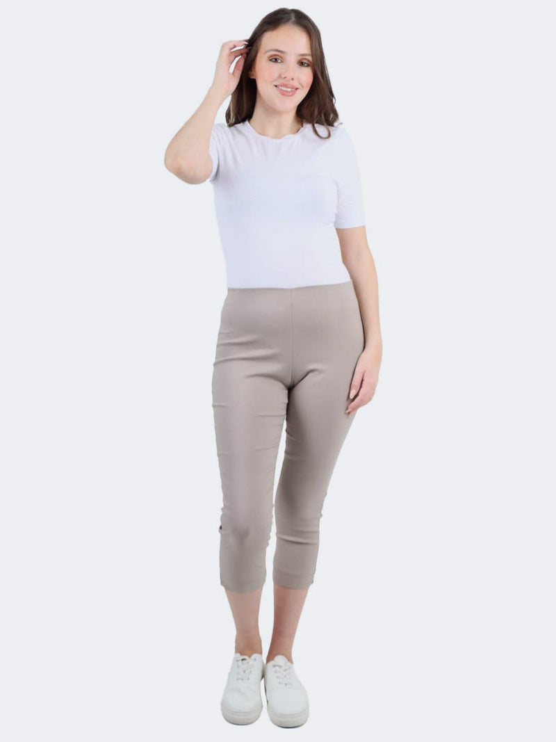 Women Italian Capri Cropped Trousers - Grunge Wear